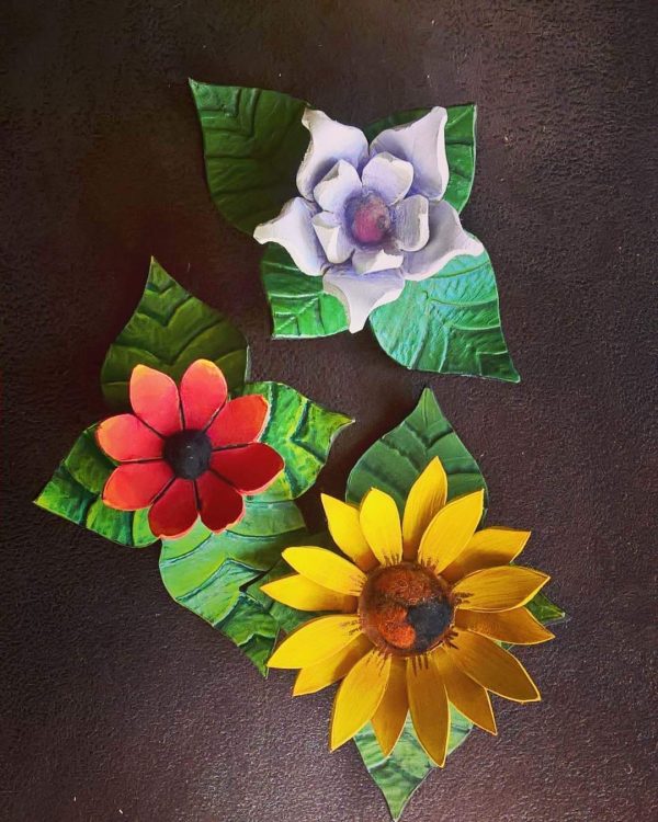 Kwiat - spinka do włosów